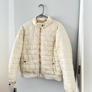 Ci Sono Cream Outerwear Jacket